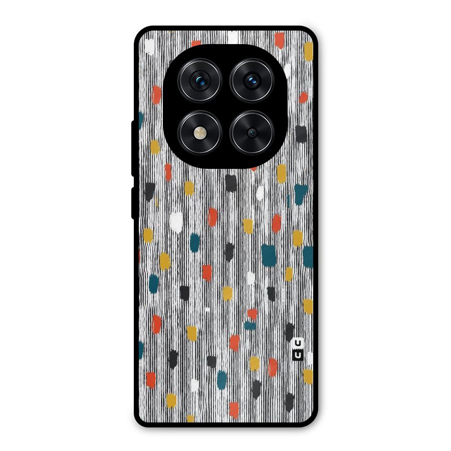 Single Paint Pattern Metal Back Case for Redmi Note 14 Pro 5G