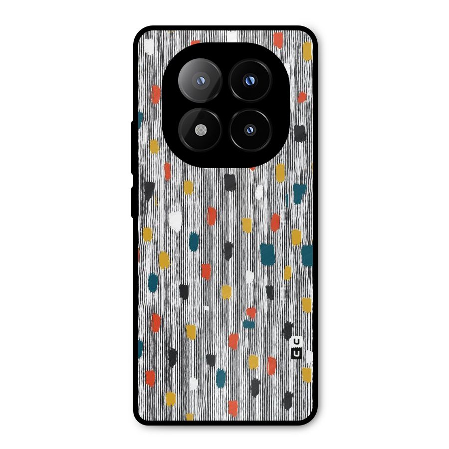 Single Paint Pattern Metal Back Case for Redmi Note 14 Pro Plus 5G
