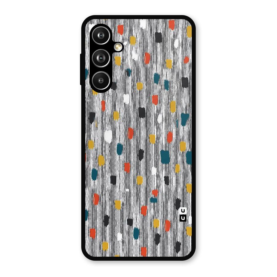 Single Paint Pattern Metal Back Case for Samsung Galaxy M54