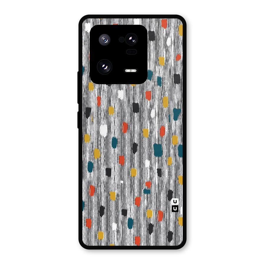 Single Paint Pattern Metal Back Case for Xiaomi 13 Pro