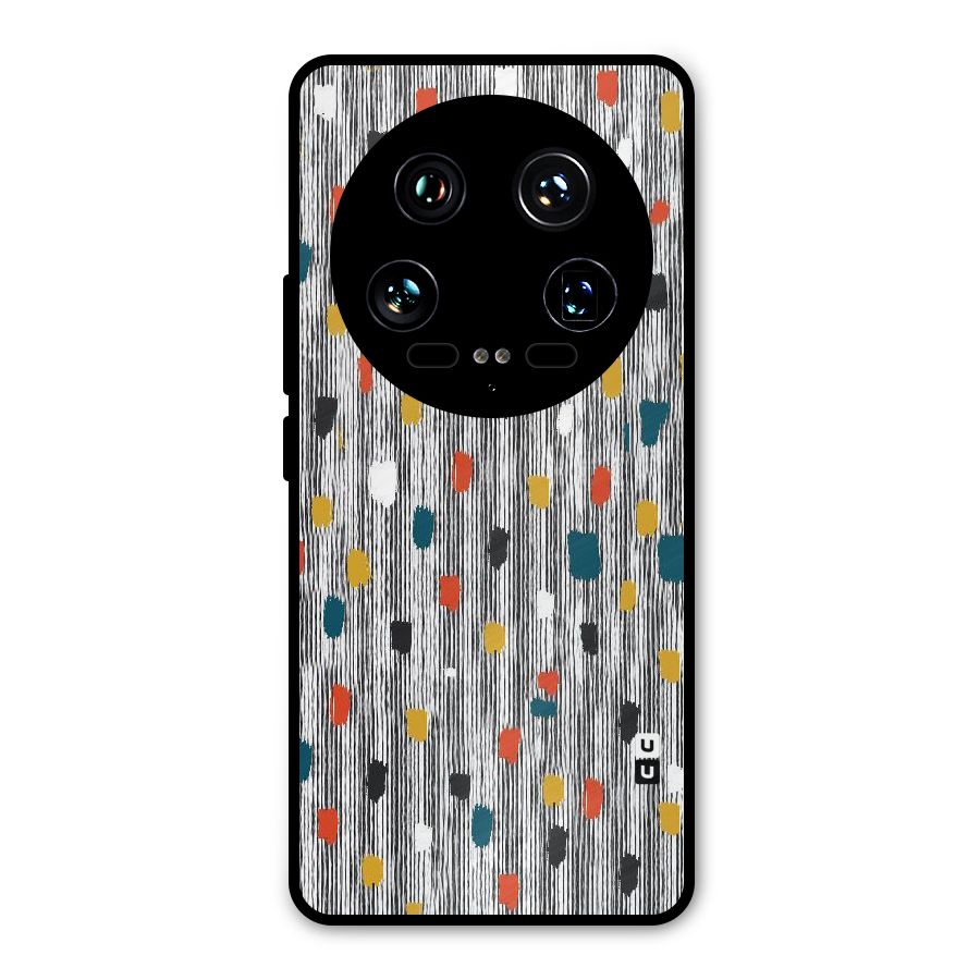 Single Paint Pattern Metal Back Case for Xiaomi 14 Ultra