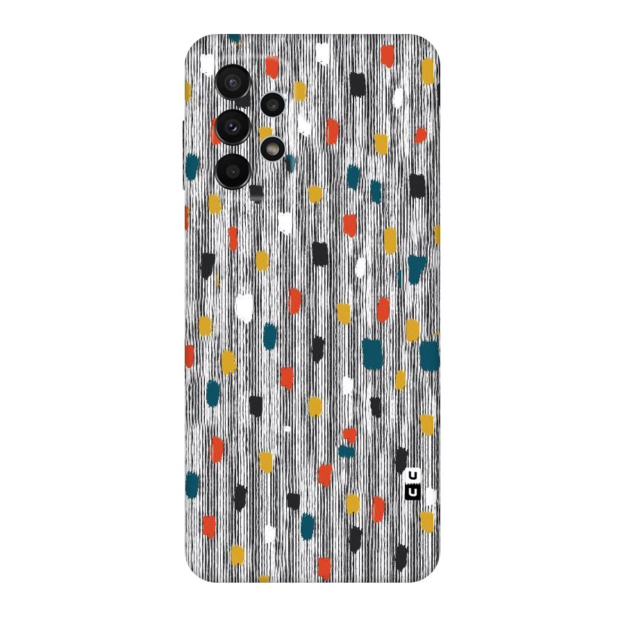 Single Paint Pattern Original Polycarbonate Back Case for Galaxy A23