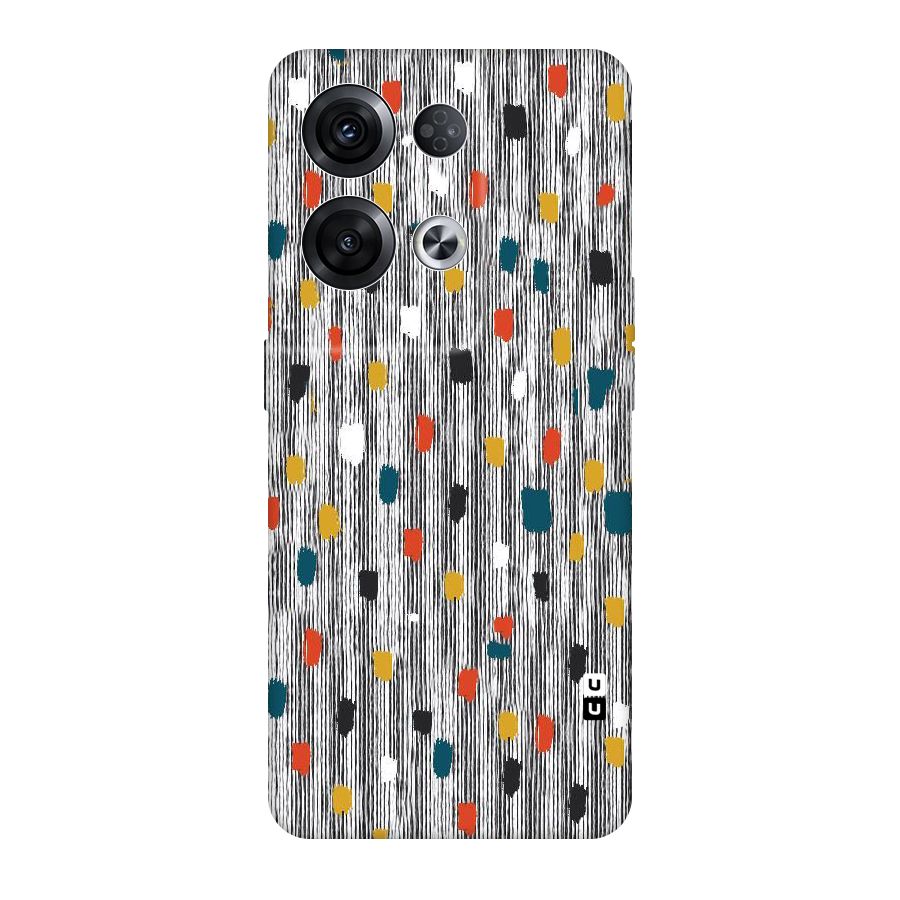 Single Paint Pattern Original Polycarbonate Back Case for Oppo Reno8 Pro 5G
