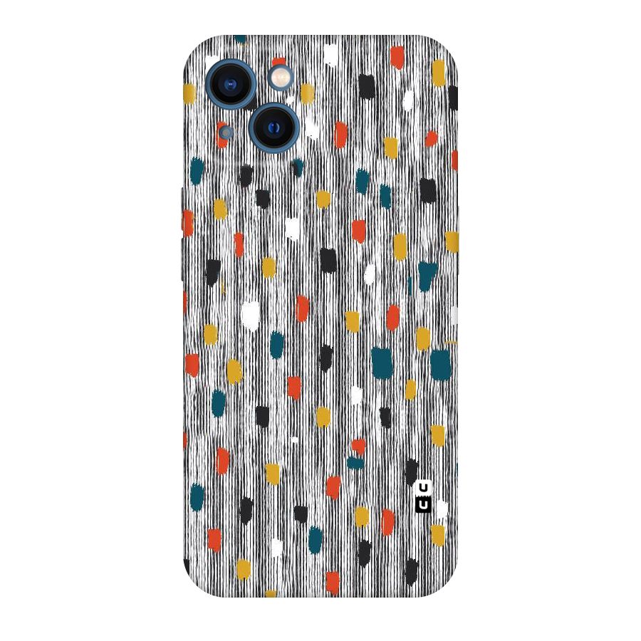 Single Paint Pattern Original Polycarbonate Back Case for iPhone 13