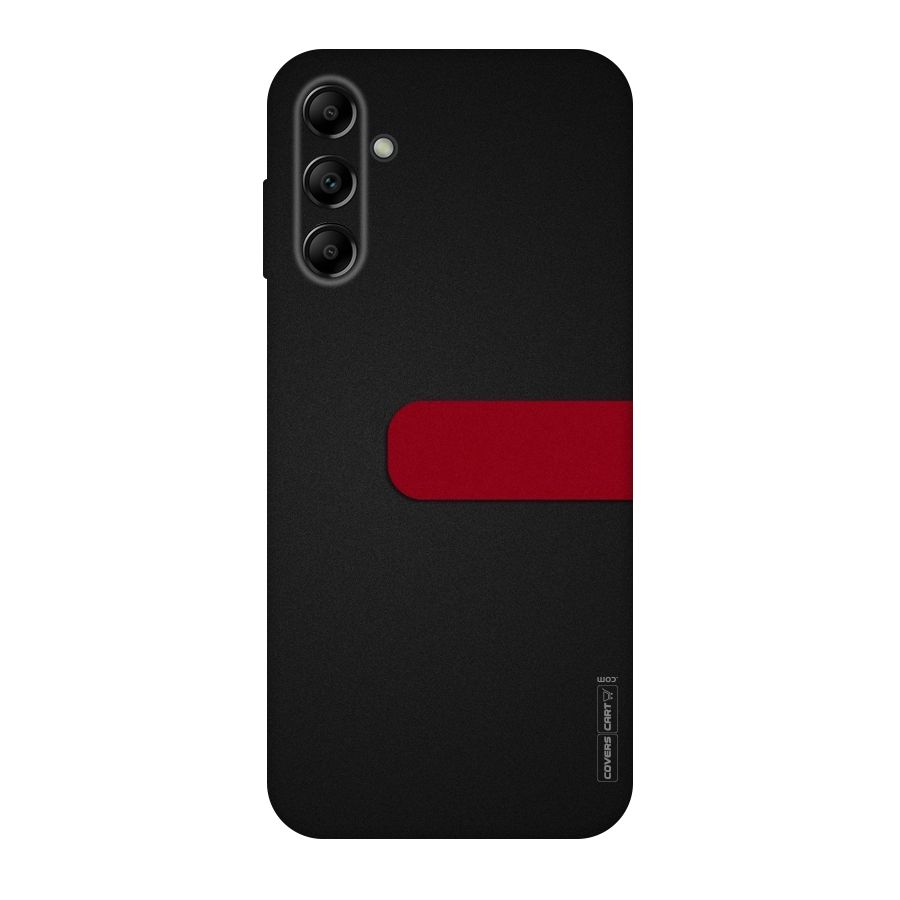 Single Red Stripe Original Polycarbonate Back Case for Galaxy A14 5G