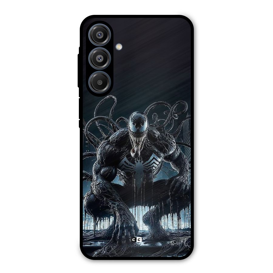 Sitting Venom Metal Back Case for Galaxy A16 5G