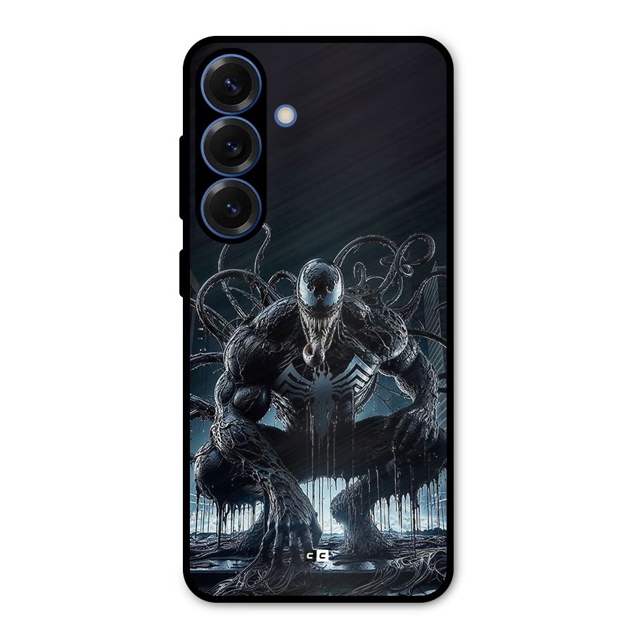 Sitting Venom Metal Back Case for Galaxy S25