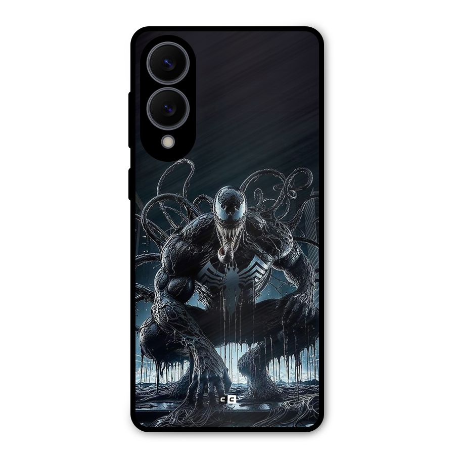 Sitting Venom Metal Back Case for Galaxy S25 Edge