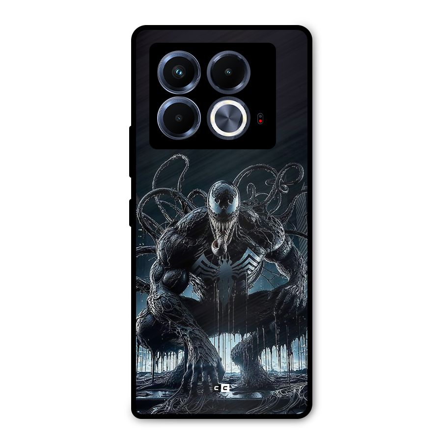 Sitting Venom Metal Back Case for Infinix Note 40 5G