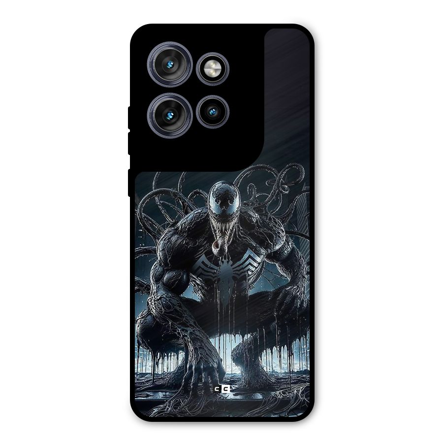 Sitting Venom Metal Back Case for Motorola Edge 50 Neo