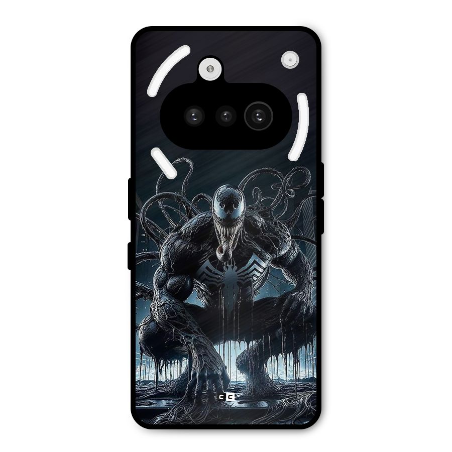 Sitting Venom Metal Back Case for Nothing Phone 3a