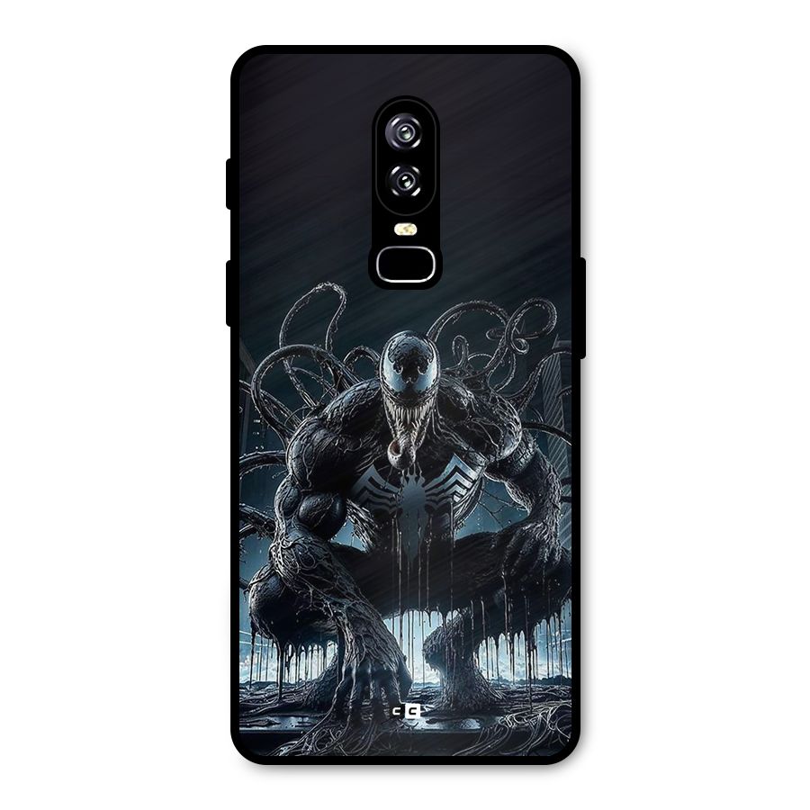 Sitting Venom Metal Back Case for OnePlus 6