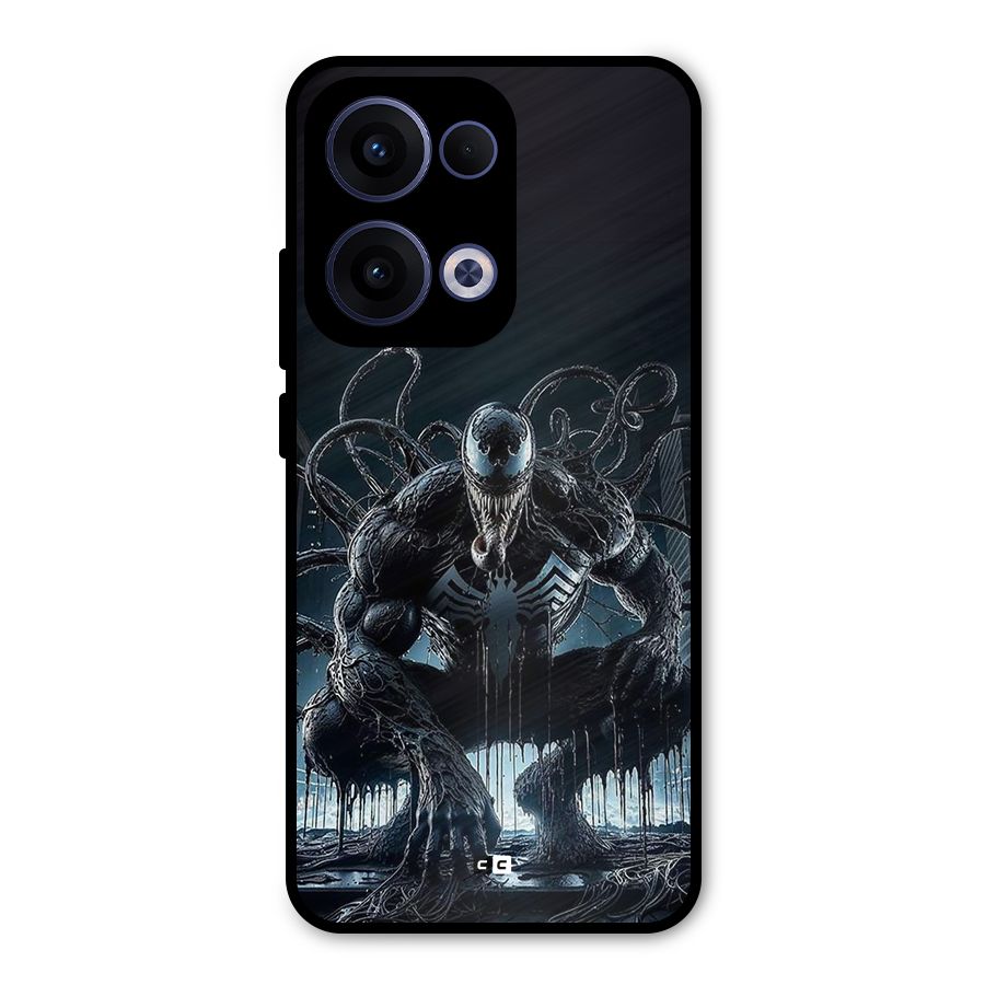 Sitting Venom Metal Back Case for Oppo Reno13