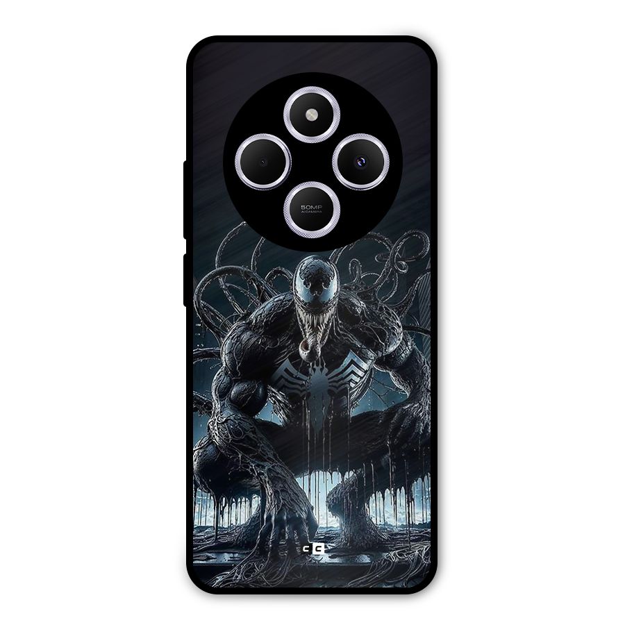 Sitting Venom Metal Back Case for Poco C75 5G