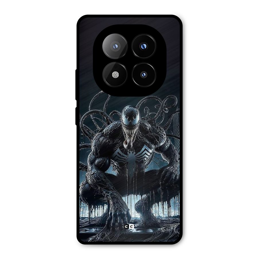 Sitting Venom Metal Back Case for Redmi Note 14 Pro Plus 5G