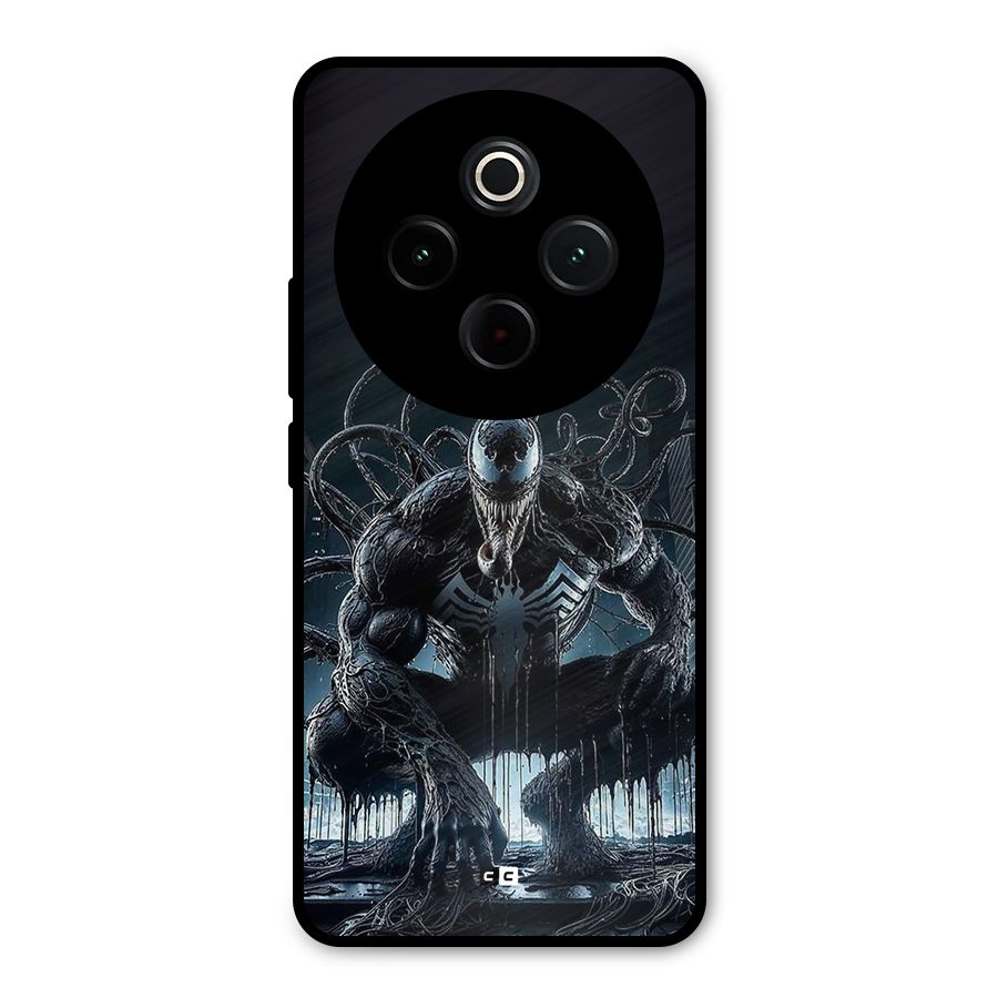 Sitting Venom Metal Back Case for Vivo T4