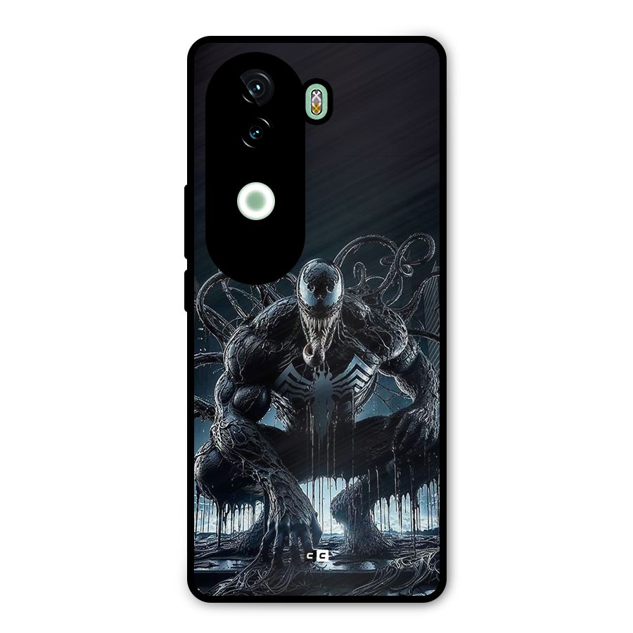 Sitting Venom Metal Back Case for Vivo V40e