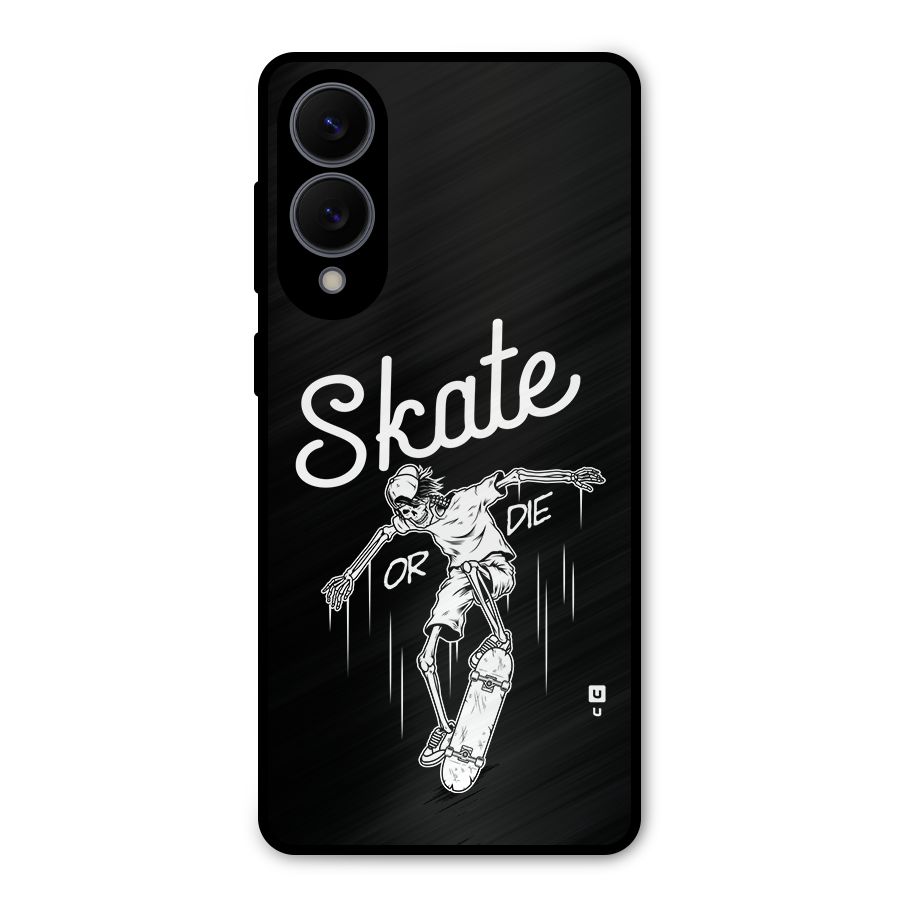 Skate Or Die Metal Back Case for Galaxy S25 Edge