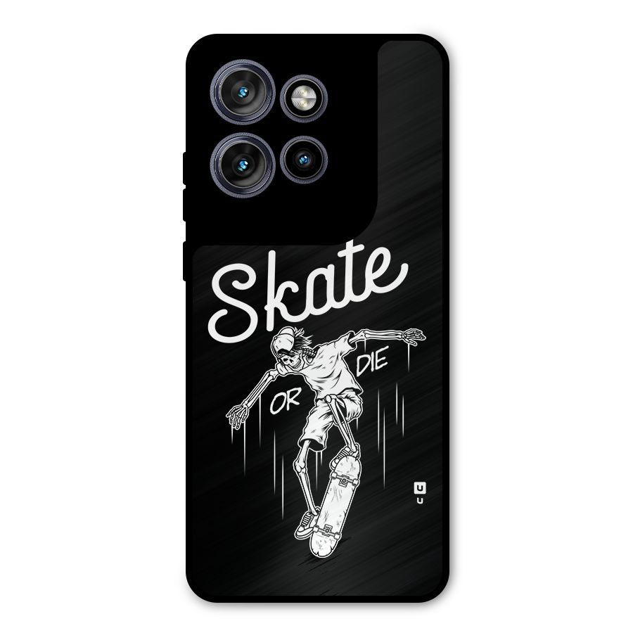 Skate Or Die Metal Back Case for Motorola Edge 50 Neo