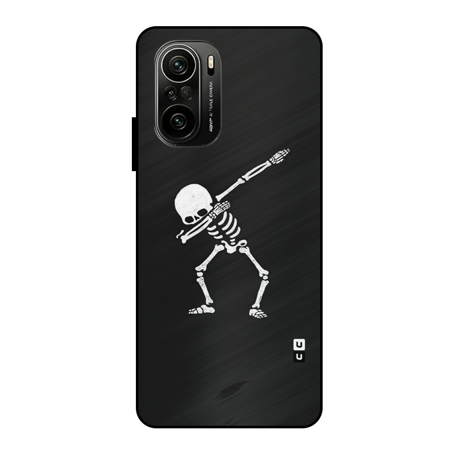 Skeleton Dab White Metal Back Case for Mi 11x