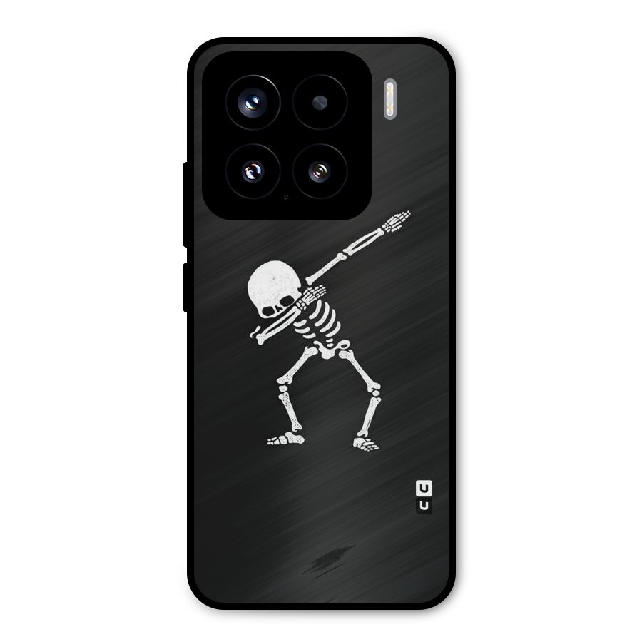 Skeleton Dab White Metal Back Case for Xiaomi 15