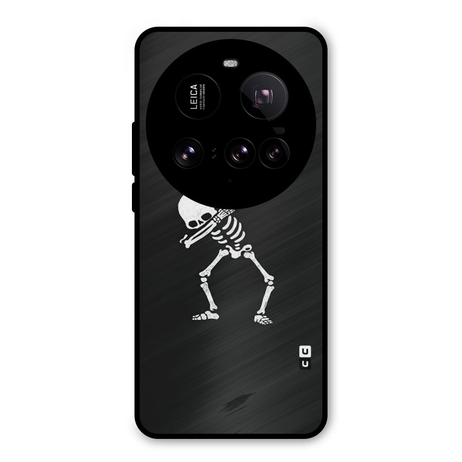 Skeleton Dab White Metal Back Case for Xiaomi 15 Ultra