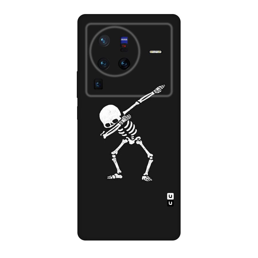 Skeleton Dab White Original Polycarbonate Back Case for Vivo X80