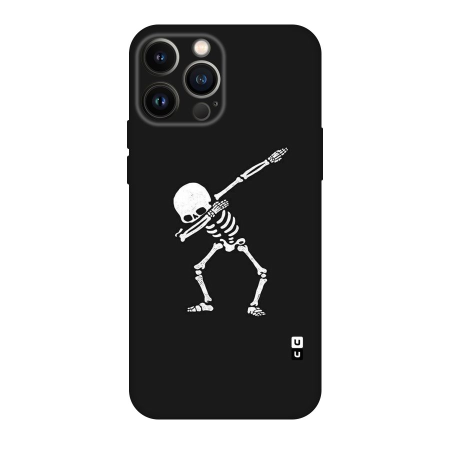 Skeleton Dab White Original Polycarbonate Back Case for iPhone 13 Pro Max