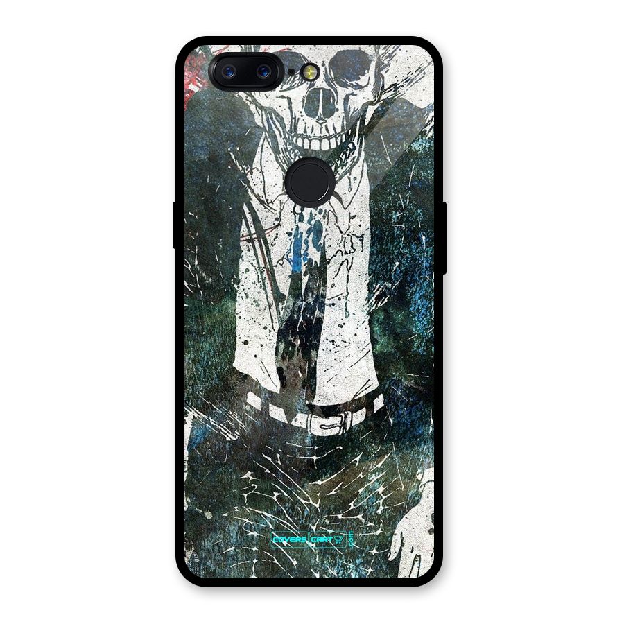 Skeleton in a Suit Glass Back Case for OnePlus 5T