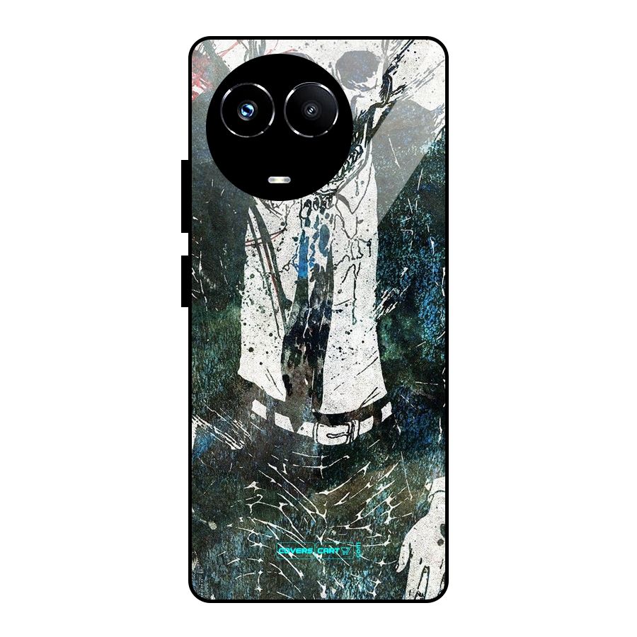 Skeleton in a Suit Glass Back Case for Realme 11X