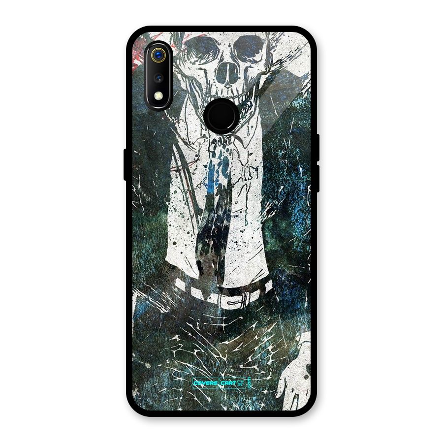 Skeleton in a Suit Glass Back Case for Realme 3i