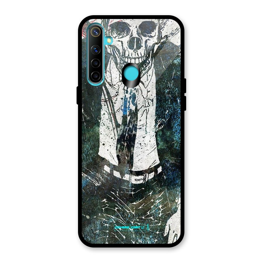 Skeleton in a Suit Glass Back Case for Realme 5i