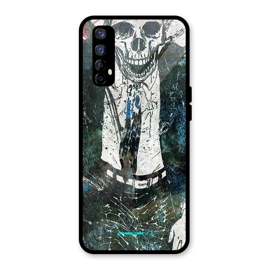 Skeleton in a Suit Glass Back Case for Realme Narzo 20 Pro