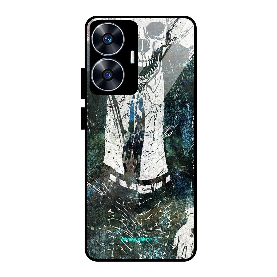 Skeleton in a Suit Glass Back Case for Realme Narzo N55