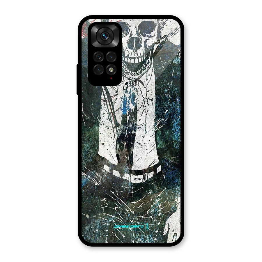 Skeleton in a Suit Glass Back Case for Redmi Note 11S