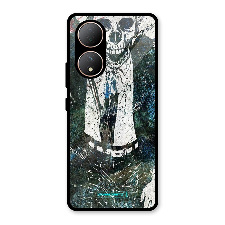 Skeleton in a Suit Glass Back Case for Vivo Y100A