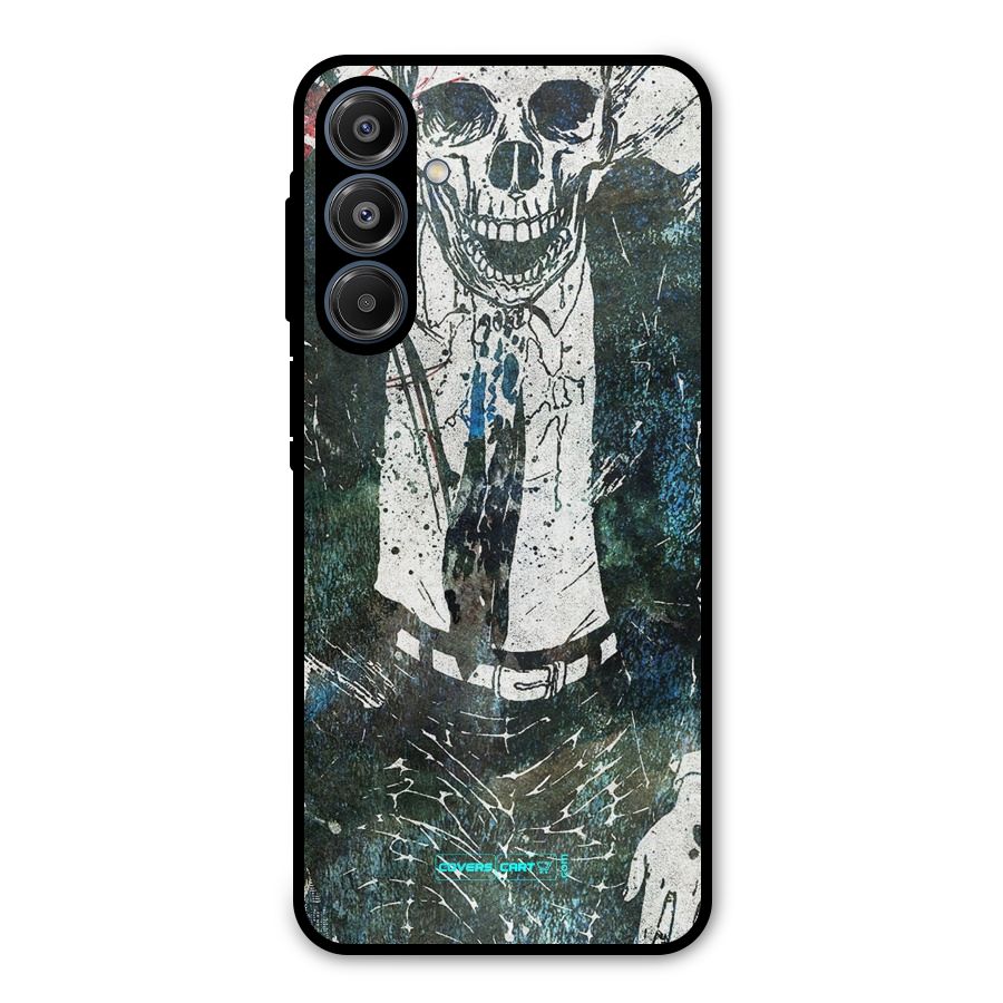 Skeleton in a Suit Metal Back Case for Galaxy A16 5G