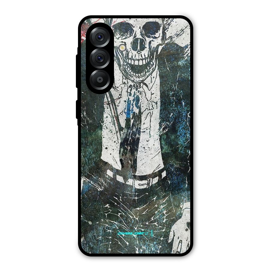 Skeleton in a Suit Metal Back Case for Galaxy A56