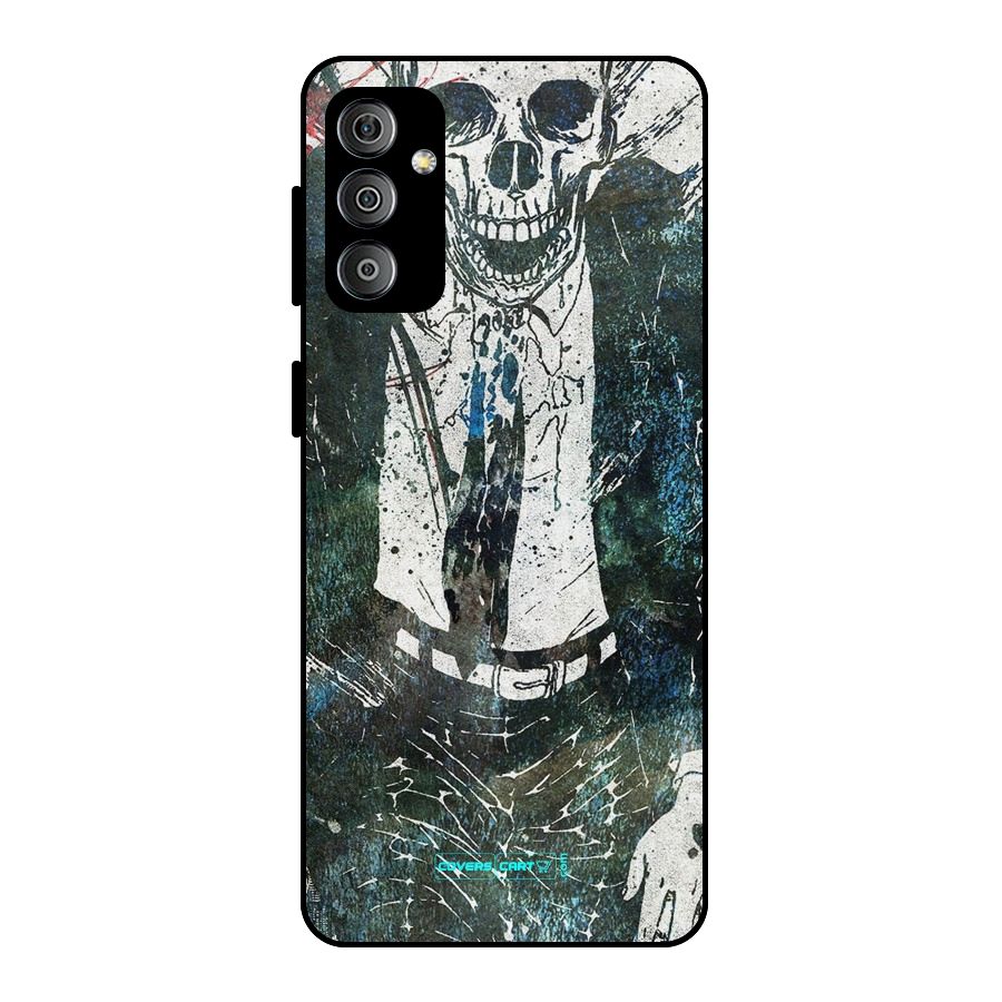 Skeleton in a Suit Metal Back Case for Galaxy F23