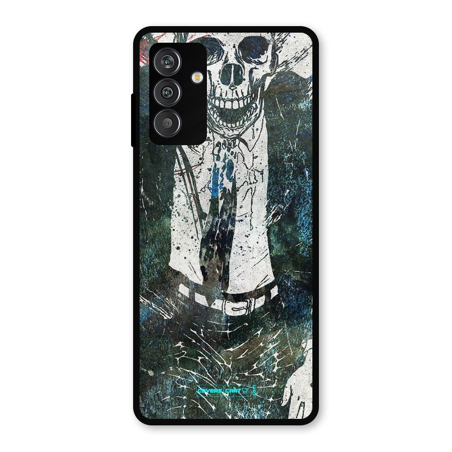 Skeleton in a Suit Metal Back Case for Galaxy M13