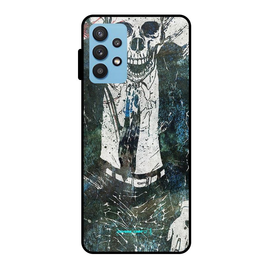 Skeleton in a Suit Metal Back Case for Galaxy M32 5G