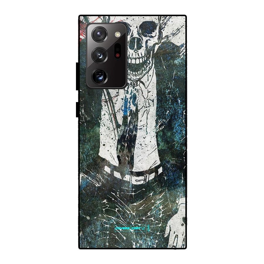 Skeleton in a Suit Metal Back Case for Galaxy Note 20 Ultra 5G