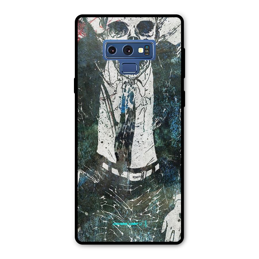 Skeleton in a Suit Metal Back Case for Galaxy Note 9