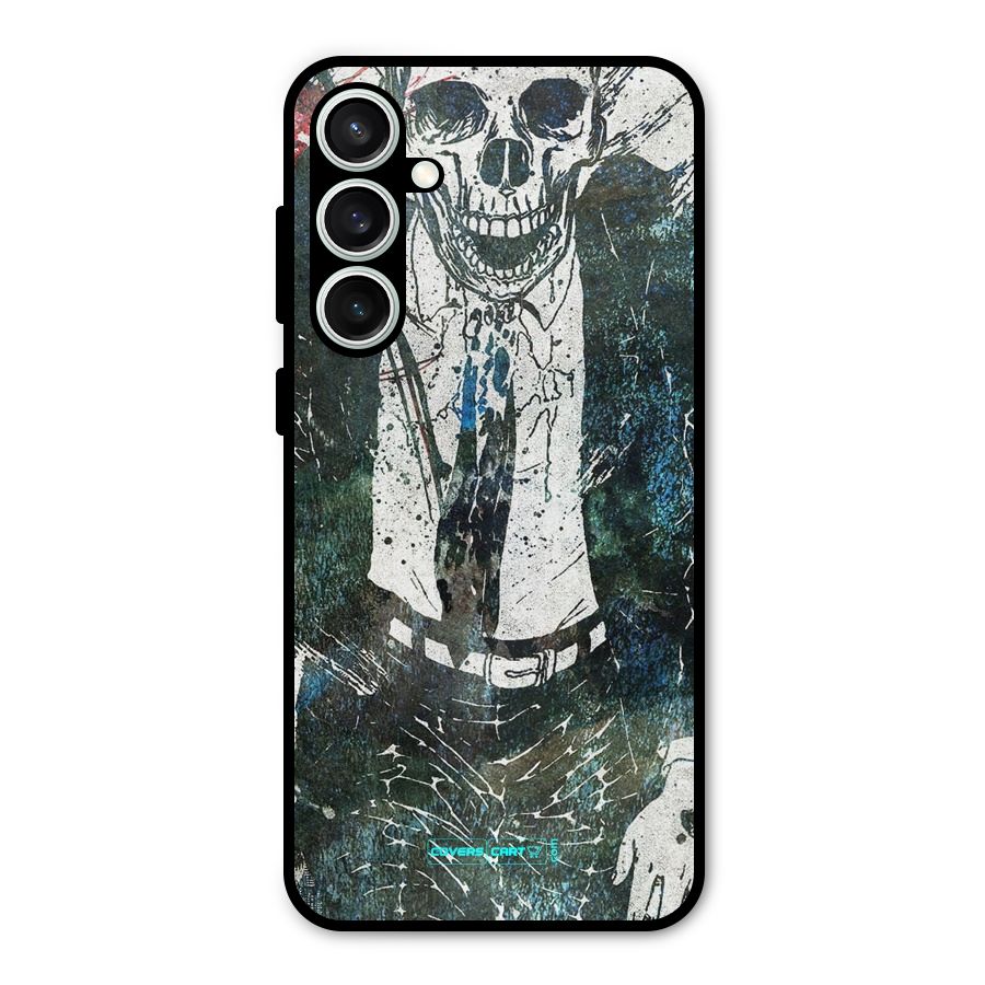 Skeleton in a Suit Metal Back Case for Galaxy S23 FE