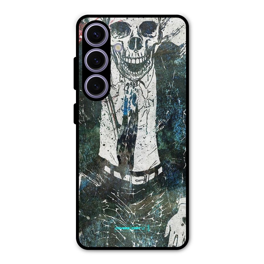 Skeleton in a Suit Metal Back Case for Galaxy S24