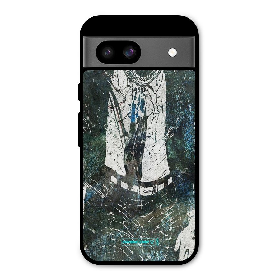 Skeleton in a Suit Metal Back Case for Google Pixel 8a