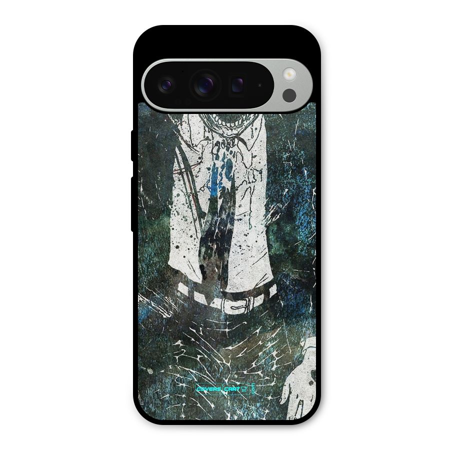 Skeleton in a Suit Metal Back Case for Google Pixel 9 Pro XL