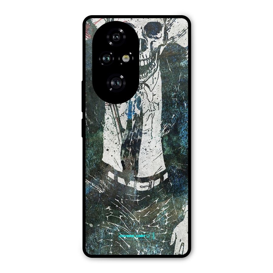 Skeleton in a Suit Metal Back Case for Honor 200 Pro