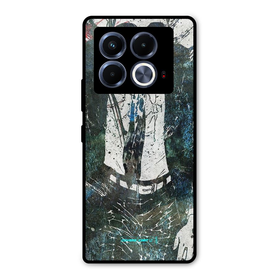 Skeleton in a Suit Metal Back Case for Infinix Note 40 5G