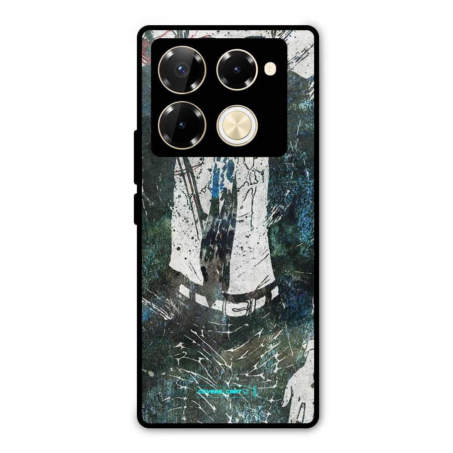 Skeleton in a Suit Metal Back Case for Infinix Note 40 Pro Plus